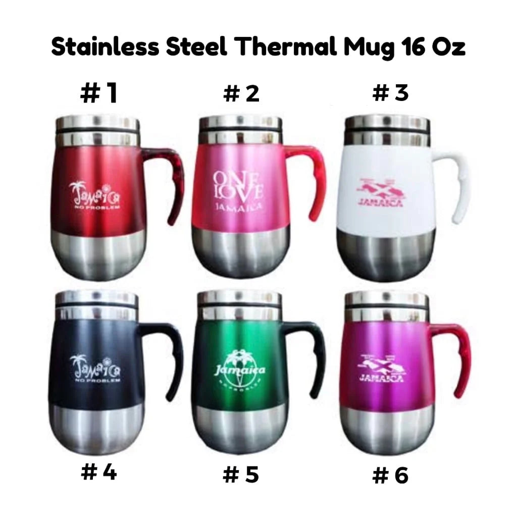 Thermal Mug Stainless Steel 16 oz - 1