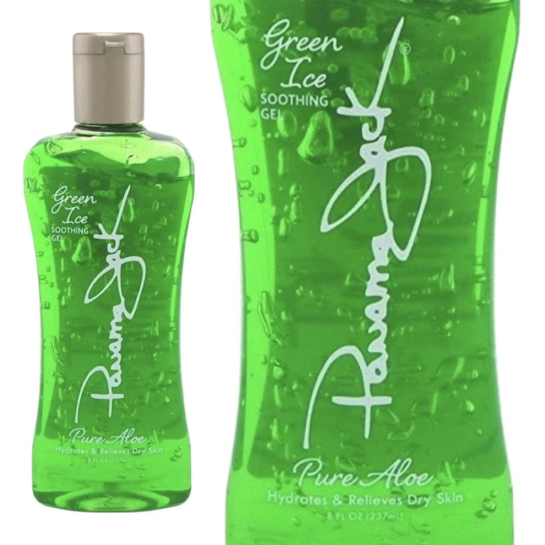 Green Ice Soothing Gel Pure Aloe Panama Jack 8 oz.