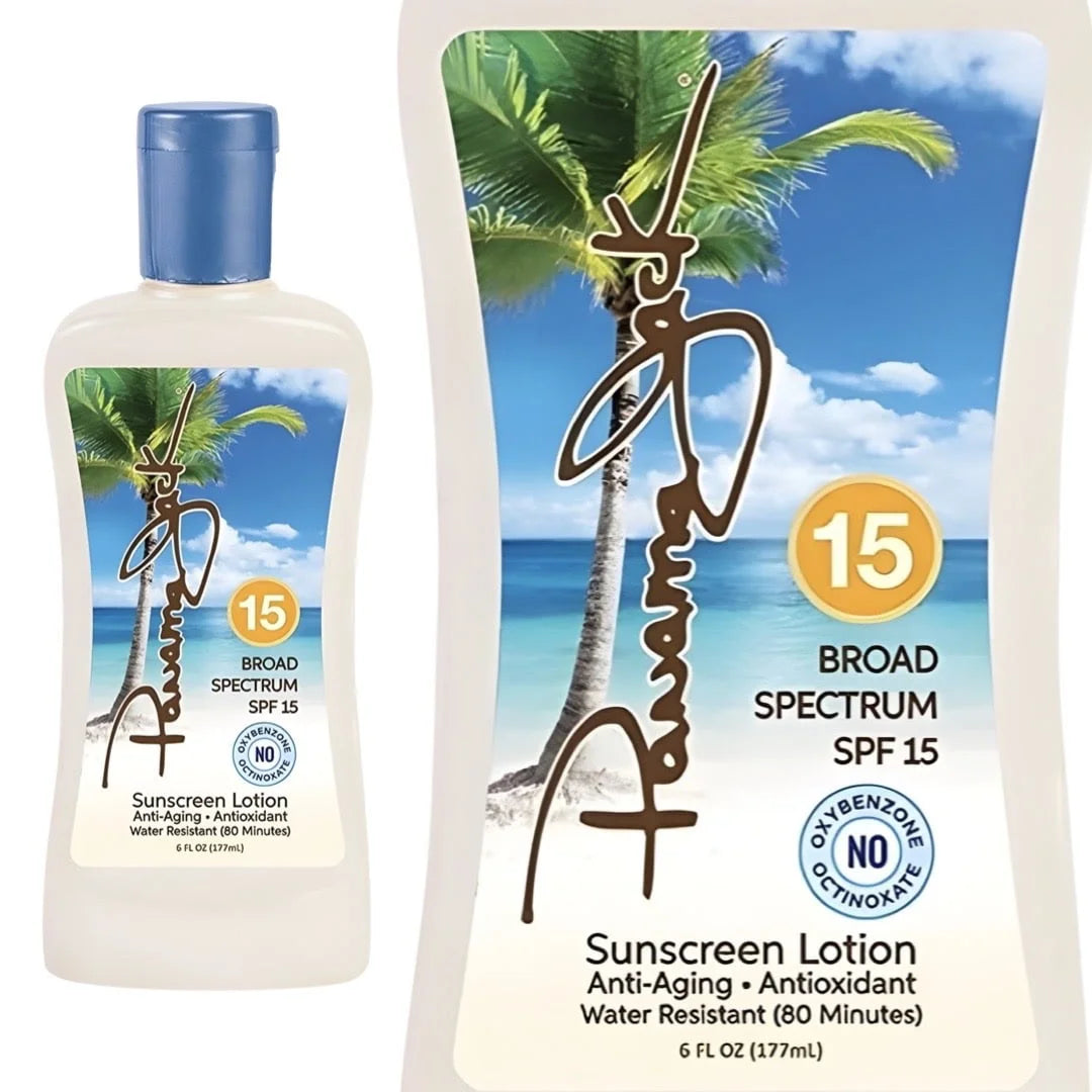 Sunscreen Lotion Panama Jack 15 SPF 6 oz.