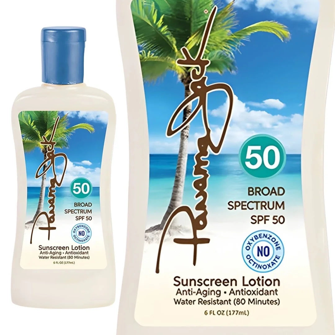 Sunscreen Lotion Panama Jack 50 SPF 6 oz.
