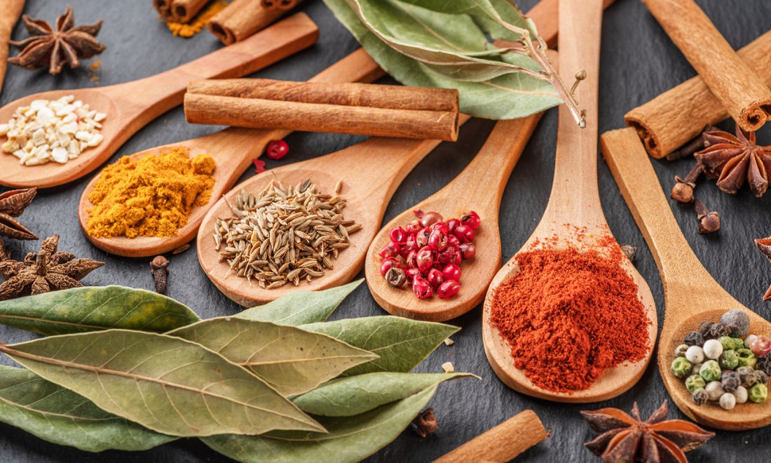 Authentic Jamaican herbs and spices including pimento, Scotch Bonnet peppers, and lemongrass – Tropical Temptations