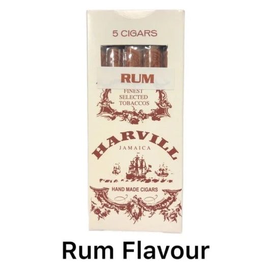 Harvill Pack of 5 Cigars - Rum