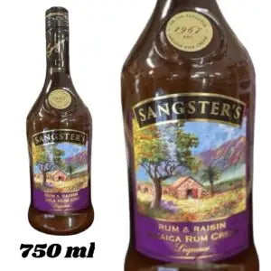 Sangster?s Rum Cream Rum & Raisin 750 ml | Free Delivery in Resorts