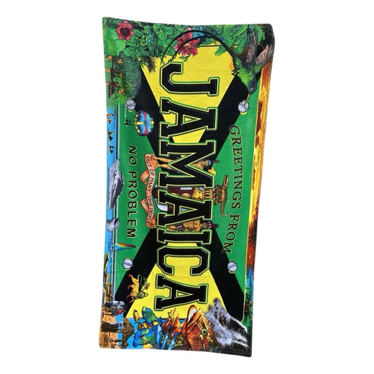 Beach Towel Jamaican Designs Cotton - 1