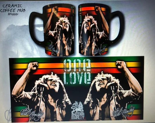 Tazas de Bob Marley Estilo n.° 1-3-2