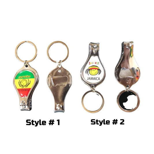 Keychains Metal Nail Clipper & Bottle Opener - 1