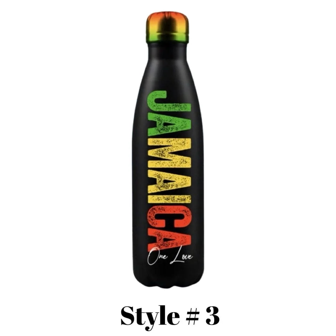 Botellas de viaje térmicas con diseños jamaicanos - 3