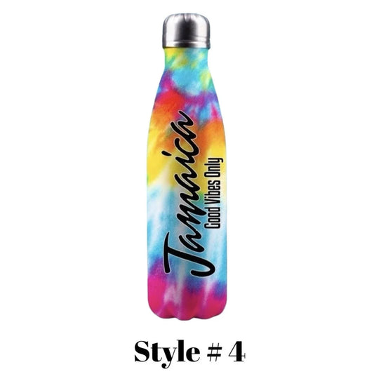Botellas de viaje térmicas con diseños jamaicanos - 4