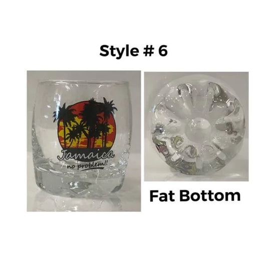 Shot Glass Fat Bottom - 6