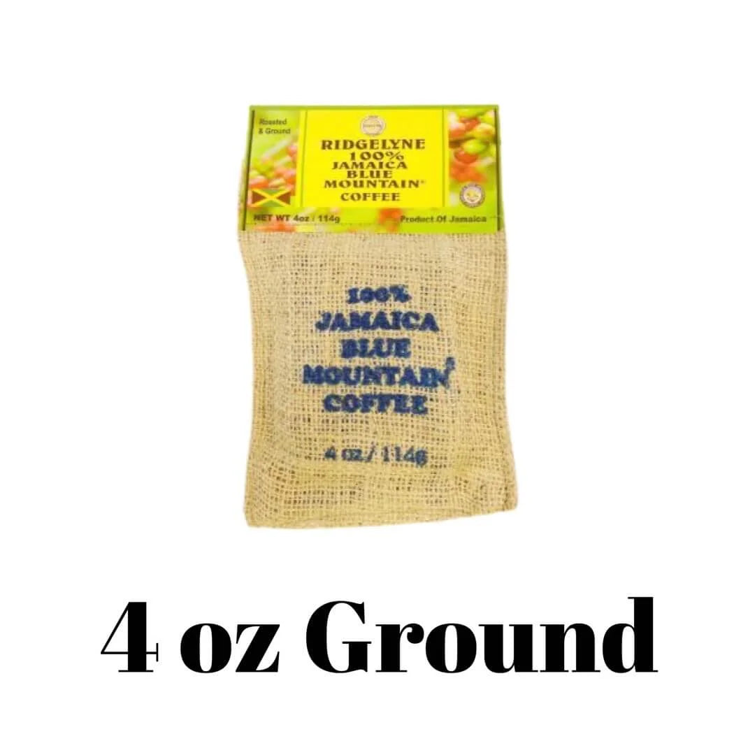 Ridgelyne 100 Percent Jamaica Blue Mountain Coffee | Worldwide Shipping & Free Delivery to Resorts in Jamaica