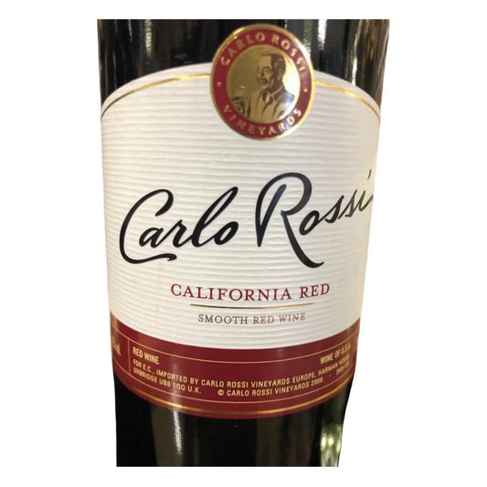 Carlo Rossi Wine Product of USA - California Red