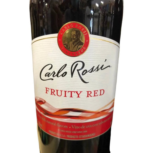 Carlo Rossi Wine Product of USA - Fruity Red