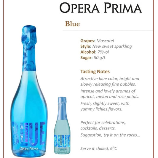 Opera Prima Moscato 750 ml - AZUL