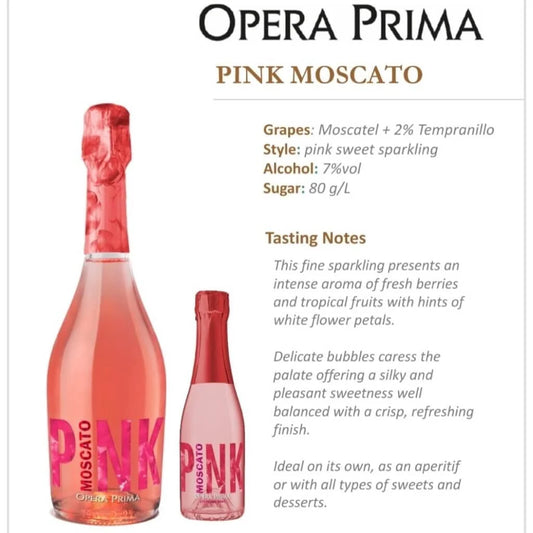 Opera Prima Moscato 750 ml - Rosa