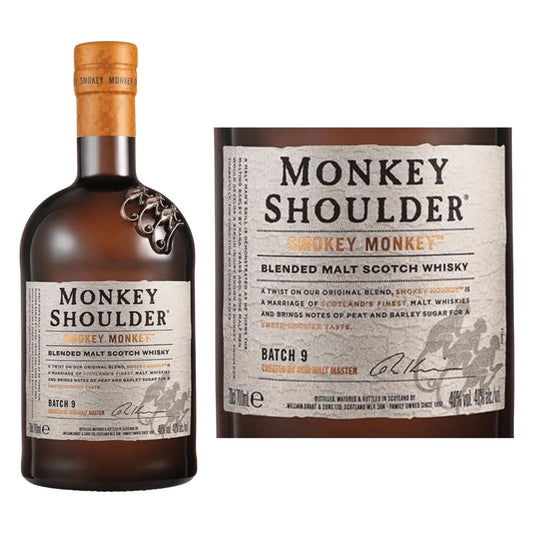 Whisky escocés Monkey Shoulder 750 ml