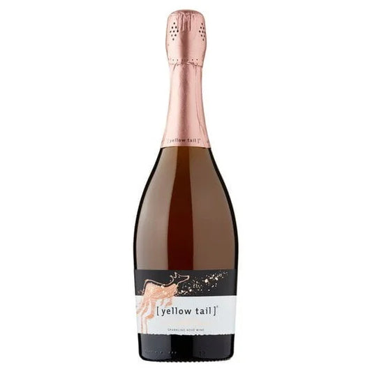 Sparkling Rose Wine Yellow Tale Bubbles