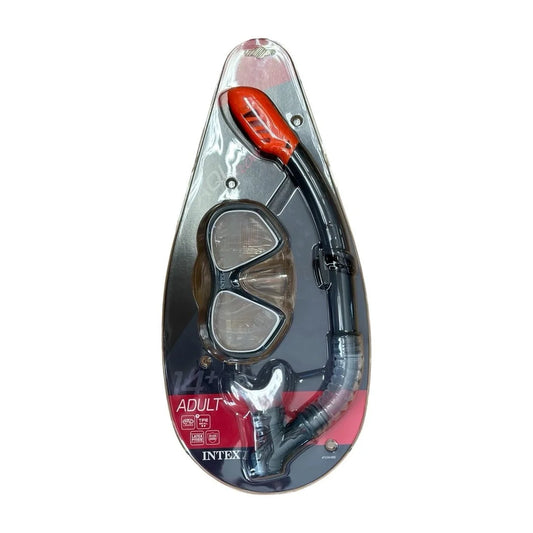 Máscara de natación para adultos Intex 55648E Aqua Flow con esnórquel