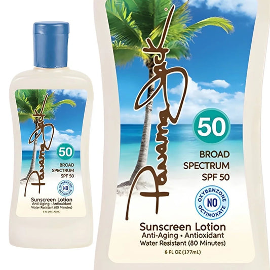 Sunscreen Lotion Panama Jack 50 SPF 6 oz.