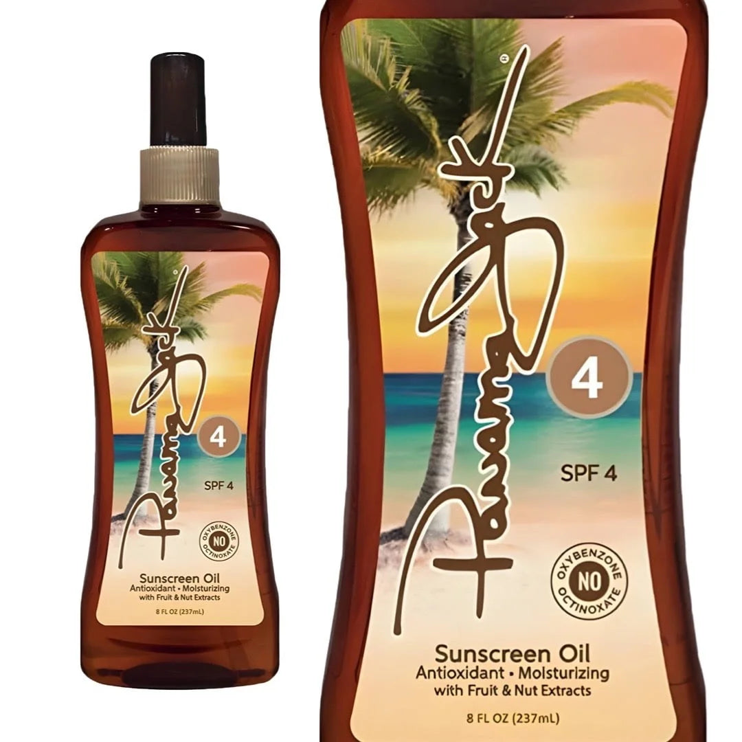 Sunscreen Oil Panama Jack 4 SPF 8 oz.