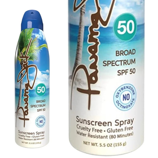 Sunscreen Spray Panama Jack 50 SPF 5.5 oz.