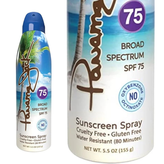 Sunscreen Spray Panama Jack 75 SPF 5.5 oz.