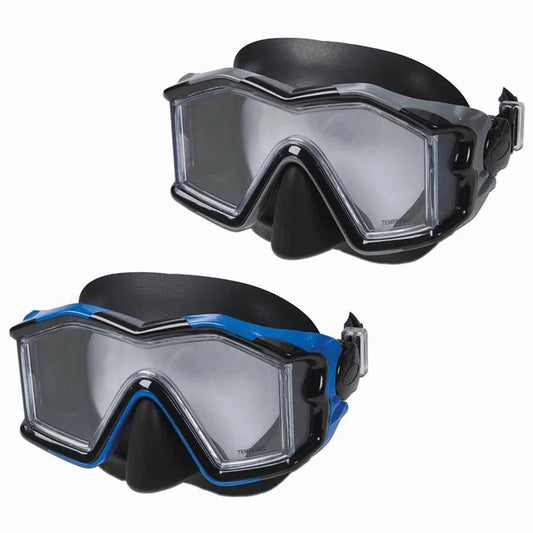 Intex 55982 Assorted Colors Large Silicone Aviator Pro Mask - Black