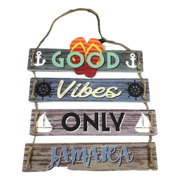 Sign Board Foldable Good Vibes Only