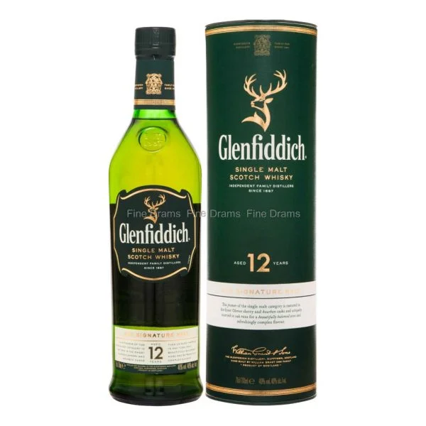 Glenfiddich Single Malt Scotch Whisky 12 Years Old
