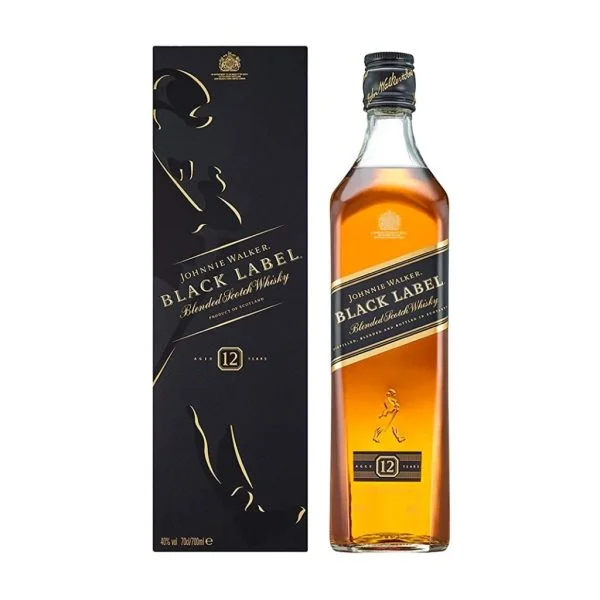 Johnnie Walker Black Label 12 Years Old Whiskey